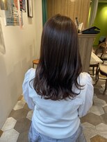 ムーン ティコブラーエ(moon tico brae)&nbsp;［黒髪カタログ/レイヤーロング/グレーベージュ］