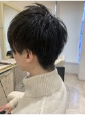 さわやかツーブロック
