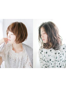 1人1人の個性を見極めた絶妙なカットは翌朝からも簡単に再現可能♪【千早・香椎の美容室L'Aube roi】
