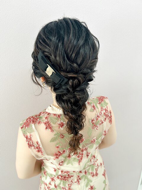 2024年秋冬】どれが好み？ヘアセット ラプンツェル風のヘアスタイル 