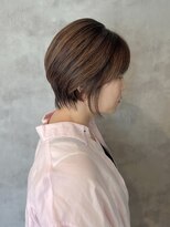 ヴィサージュ クラール(VISAGE klar)&nbsp;白髪ぼかし×ショートヘア