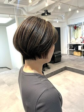 ファーム 大崎店(FAAM) 大人ハイライト×ショートカット