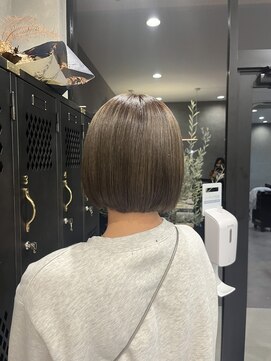 アチーブ ヘア デザイン(achieve hair design) グレージュカラー透明感カラー艶感10代20代30代大人可愛い