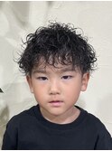 子供パーマ