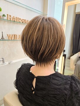 ウィル あべの店(WiLL) 大人可愛い20代30代40代50代丸み田嶋ショート022