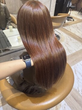 ロンドローズ 名古屋(Lond damaskRose) 顔周り ダブルカラー 名駅 ブリーチ 髪質改善 ボブ 韓国 884