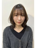 トータルビューティーサロン プリエ(prier) ミディアムレイヤー/レイヤーカット/韓国風スタイル
