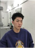 メンズカットアップバングスパイキーショート7