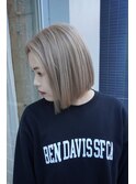 ミルクティーベージュ　ハイトーン
