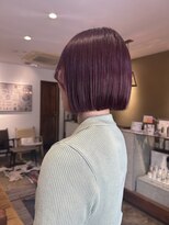 ハニー(HONEY by Chord)&nbsp;ボルドーカラー×ミニボブ