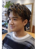 ビュートリアム265(BEAUTRIUM 265)&nbsp;スパイキーショート フェザーパーマ メンズヘア 木村拓哉