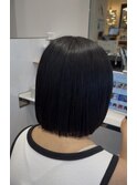 艶とまとまり◎切りっぱなしボブ