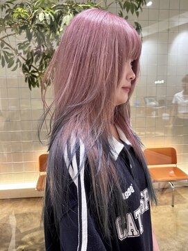 ローエ バイ デコ(Rohe by DECO) 【kira】ペールピンク/エンドカラー/レイヤーカット