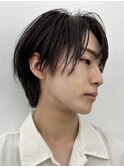 シースルーマッシュ/色気ショート/ハンサムショート