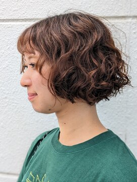 ケーオーエスビューティー(K O S beauty) クセとパーマのボブ！