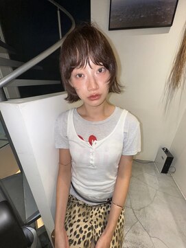 シキ 渋谷(siki) マロンベージュ/レイヤーカット/レイヤーボブ/渋谷/原宿