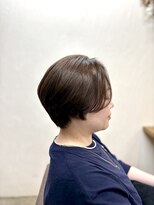 ファム 札幌大通(fam)&nbsp;秋オータム◎ハンサムショート×メテオカラーで透明感