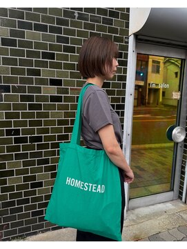 イマス(imas) ソフトベージュボブ