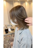 ホワイトベージュハイライト/イメチェンハイライト
