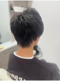 高校生カット×ショートマッシュ