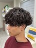 (学割U24）メンズカット＋デザインパーマ　￥11550