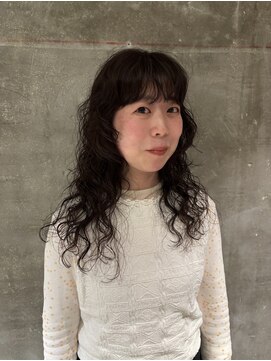 ハマモト ロングスパイラルパーマ