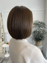 ニア 栄(nia)&nbsp;大人グラデーションボブ　肩上ボブ　髪質改善　朝楽ヘアレイヤー