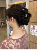 結婚式お呼ばれヘア♪