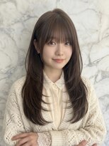 ラビスモア(Lovis moa) ラベンダーグレー/メルティカラー/似合わせカット/上尾/韓国