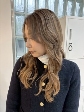 アト(Ato.) ブリーチありでつくる透明感beige【吉野】【Ato.明石】