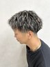 【サキ指名限定】メンズカット+メンズパーマ+カラーorハイライト+TR