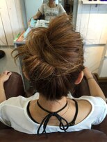 ダブル ヒッチ ヘア(W Hitch hair)&nbsp;ルーズアレンジ