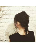 ヘア ラボ ニコ 藤沢店(hair Labo nico...) nico...★ブライダルアレンジ★