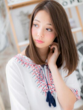 モッズヘア 越谷(mod's hair) *mod's越谷*アシンメトリー…大人かわいい前下がりセミディa