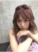 ライトパールピンクボブ