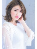 ヴァンクシー バイ ルナ(VANKCY by Luna) 【neolive plus】朝#時短#グレージュ#ひし形シルエット#ボブ