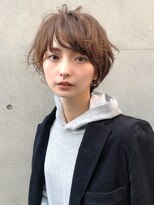 レア 渋谷(Le'a) 【Le'a　小暮】ネイビーカラー　マニッシュショート