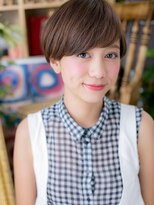 カバーヘア ブリス 川口(COVER HAIR bliss) 斜めバングで大人かわいい小顔エッジショートc3川口30代40代50代