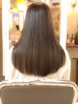 スリーピース 川越店(3piece) 髪ちりょうでダメージ予防&ダメージ補修で極艶髪