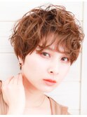 [OCEAN Hair&Life]耳かけ☆ウェーブパーマ☆フォギーベージュ☆