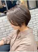 【mag &nbsp;ginza】立体感丸みショートボブ×ハイライトカラー