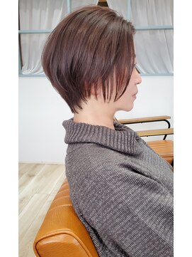 アイル(I'll) 【Hair Make I`ll 奈良】大人前下がりショート