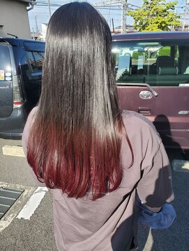 ラフヘアーアンドスパ(Luffhair&spa) チェリーレッド