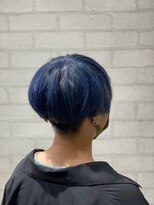 ビスイル 秋葉原店(Vis ill) ツーブロック/刈り上げ/サファイア/ネイビー/透明感/小顔