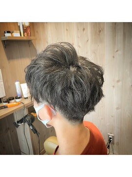 デュード(Dude) ツーブロック刈り上げマッシュ