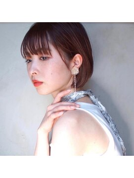 アトリエ フェム(atelier.fem) 丸みが可愛いラフなショートボブ