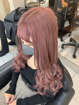 プログレスプラス Wカラーピンク☆シールエクステ ハイトーン イルミナカラー