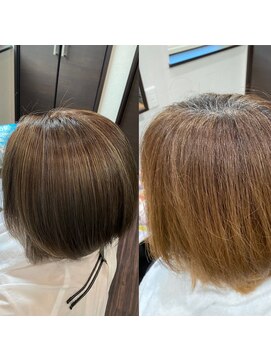 イース(ease) 前下がりボブ