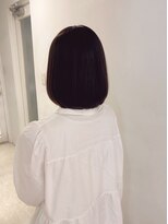 グランドライン(GRAND LINE) 《GRANDLINE友田千栄》艶髪で作るワンレンストレートボブ