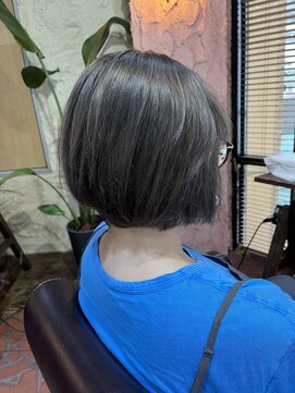 ロッソバイアルター 鎌取(ROSSO by aL-ter) ☆ グレージュカラー/ボブウルフ/ココアベージュ☆  中山実